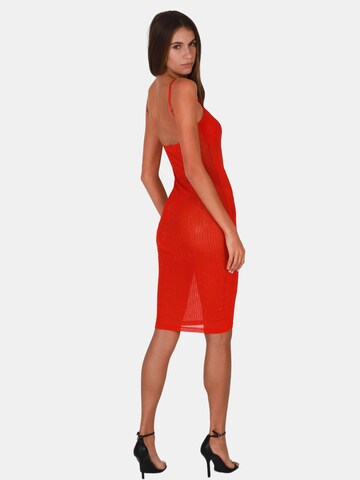 OW Collection Jurk 'SCARLETT' in Rood