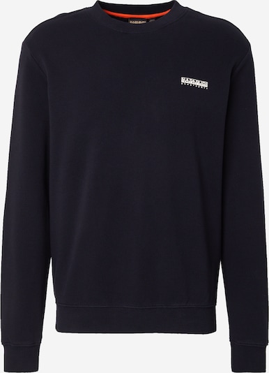 NAPAPIJRI Sweater majica u crna / bijela, Pregled proizvoda