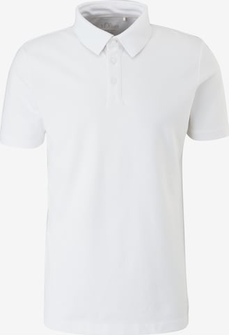 s.Oliver Poloshirt in Weiß: predná strana