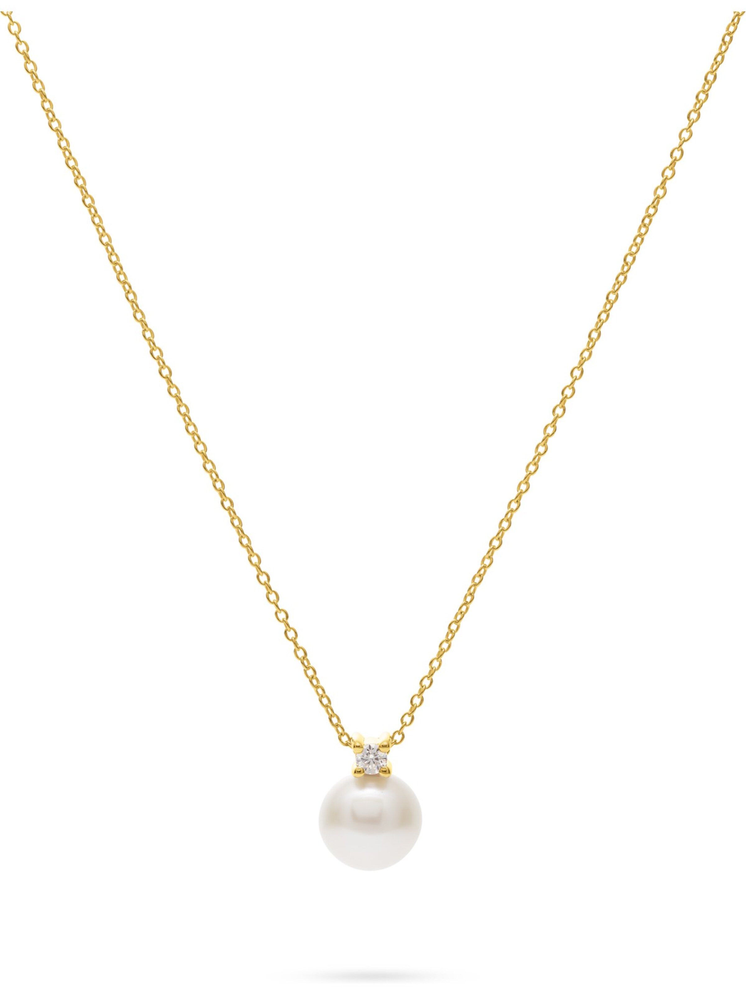 CHRIST Necklace in Gold: front