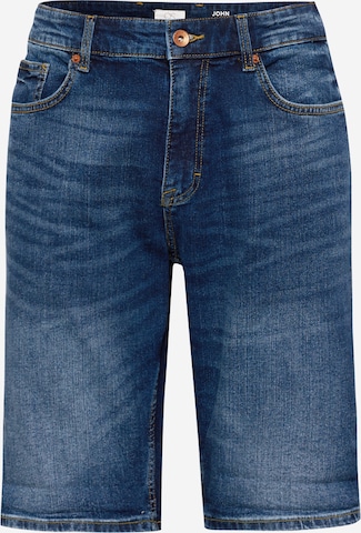 QS Regular Shorts 'John' in Blau: predná strana