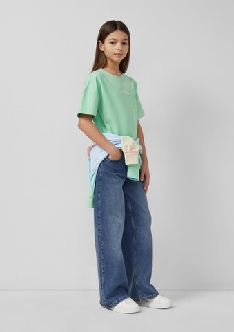 T-Shirt s.Oliver en vert : devant