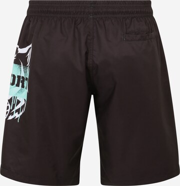 Plein Sport Badeshorts in Schwarz