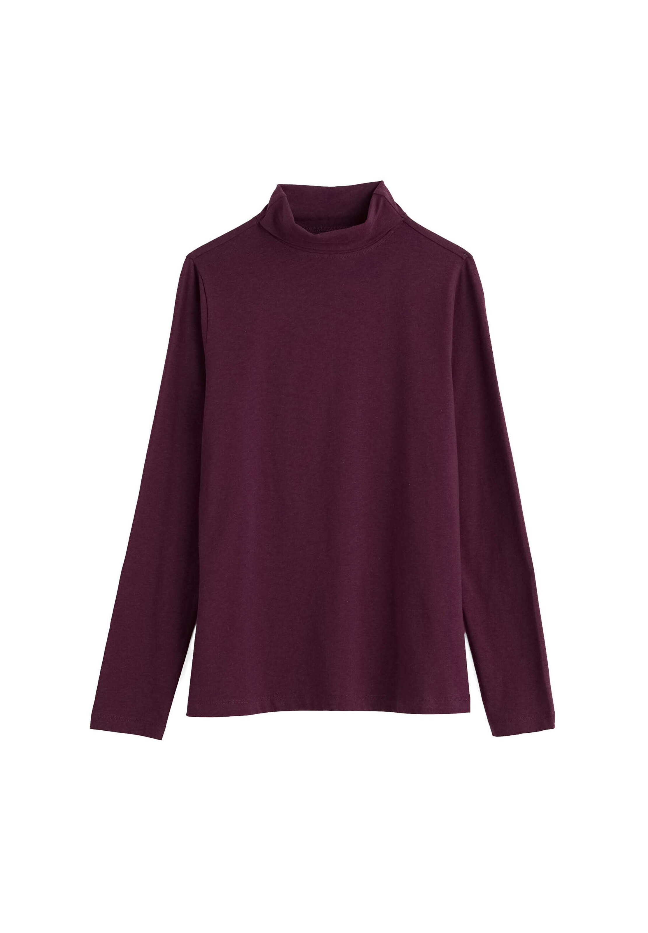 T-shirt ' Landing ' Seasalt Cornwall en violet : devant
