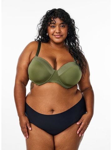 Invisible Soutien-gorge 'Leline' Devoted by Zizzi en vert