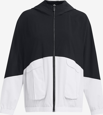 UNDER ARMOUR Athletic Jacket in Black: front