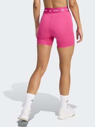 ADIDAS PERFORMANCE Skinny Sportshorts 'All Me' in Pink