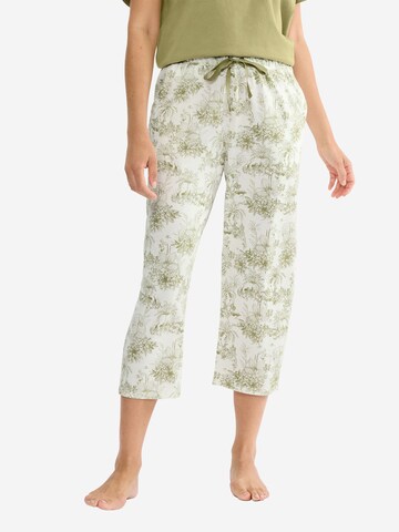 TRIUMPH Pyjamahose ' Red Label Mix & Match ' in Grün: Vorderseite