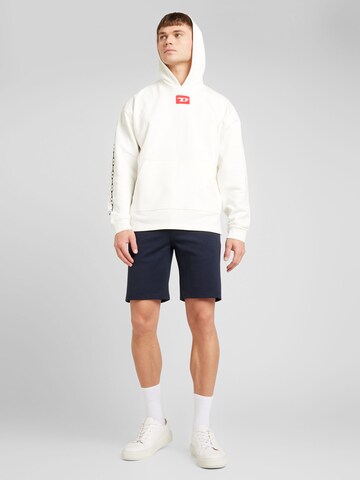 DIESEL Sweatshirt 'BAXT' in White