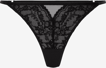 melns Hunkemöller Stringu biksītes 'SABRINA': no priekšpuses