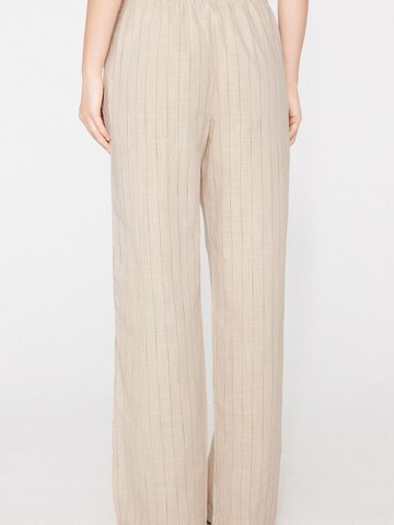 Tezenis Wide leg Pants in Beige