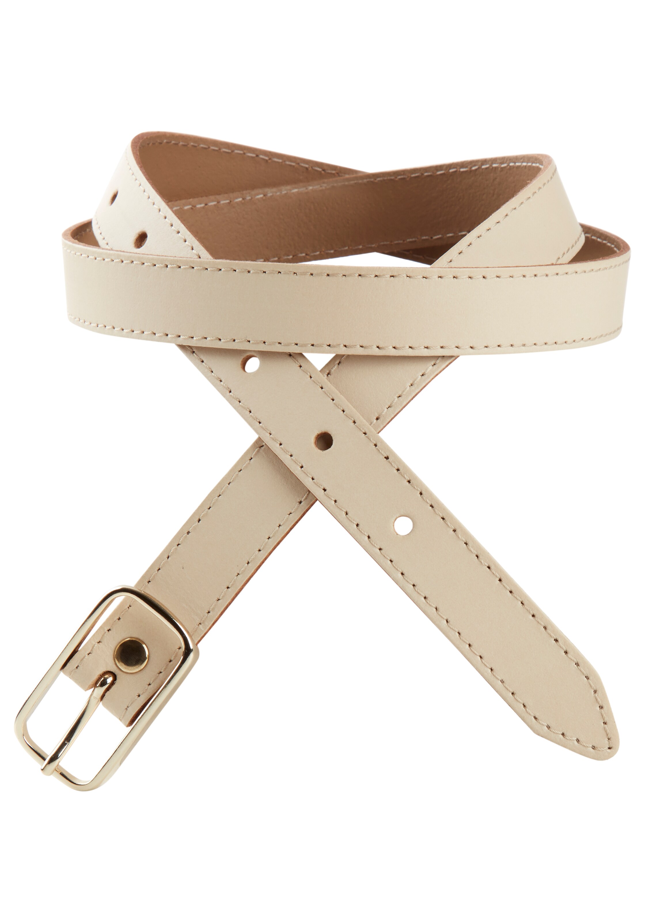 LAURA SCOTT Gürtel in Beige: Vorderseite