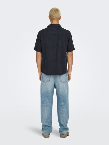 Only & Sons Regular fit Overhemd 'ONSLatham' in Blauw