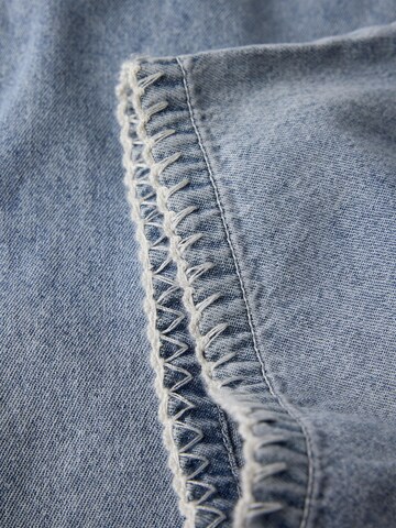 NAME IT Loosefit Tuinbroek in Blauw