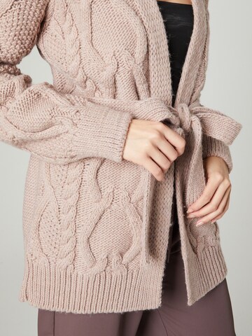 Guido Maria Kretschmer Women Knit Cardigan 'Melinda' in Pink