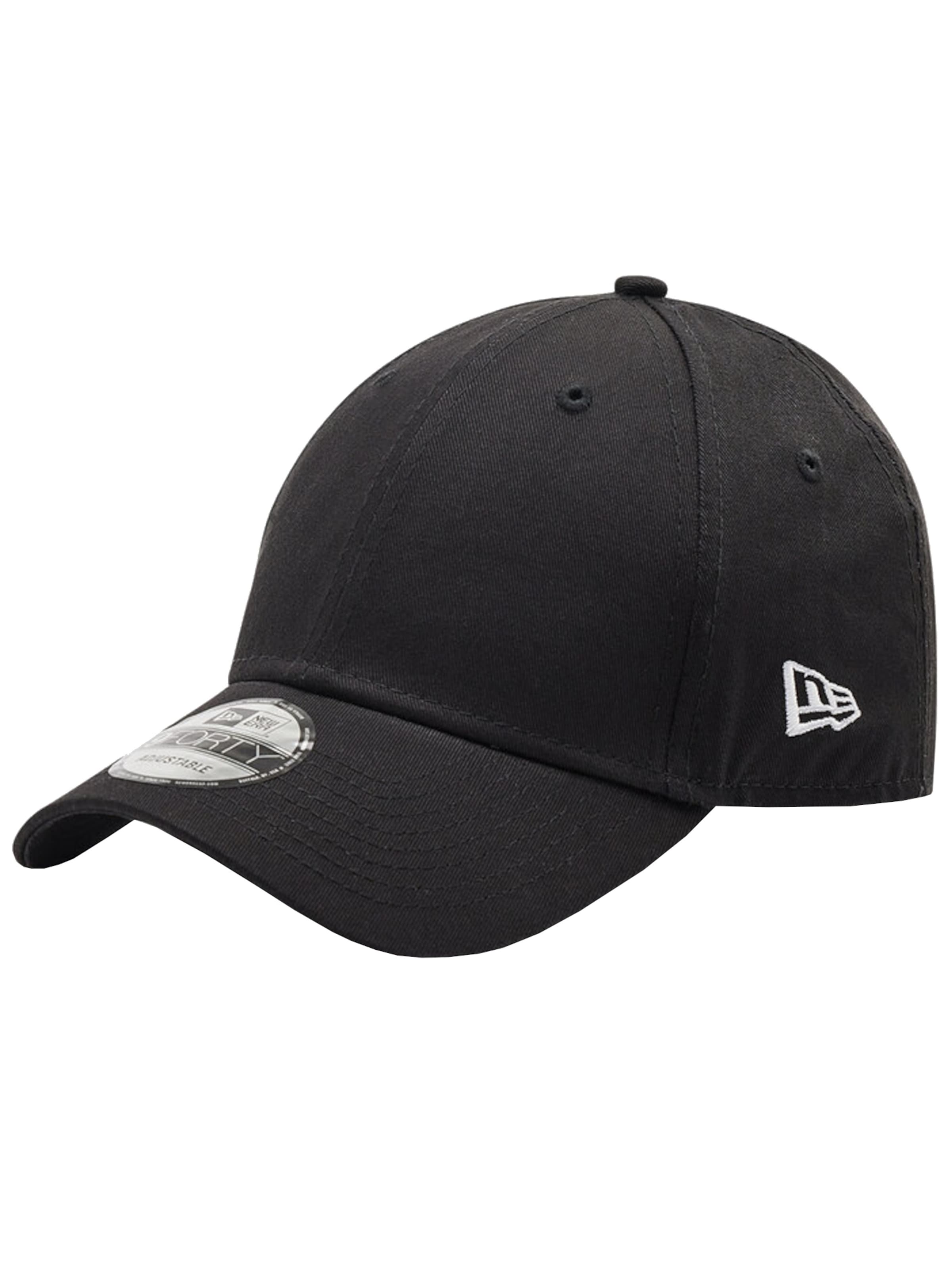 NEW ERA Cap 'New Era 9FORTY Flag Cap' in Black: front