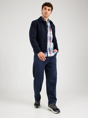 GARCIA Regular fit Button Up Shirt in Blue