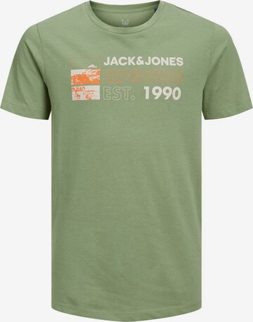 Jack & Jones Junior Tričko – zelená: přední strana