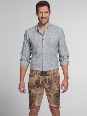 SPIETH & WENSKY Regular Traditional Pants 'Andro' in Brown