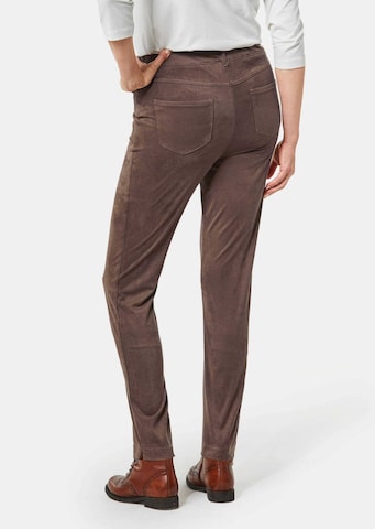 Goldner Regular Broek in Bruin