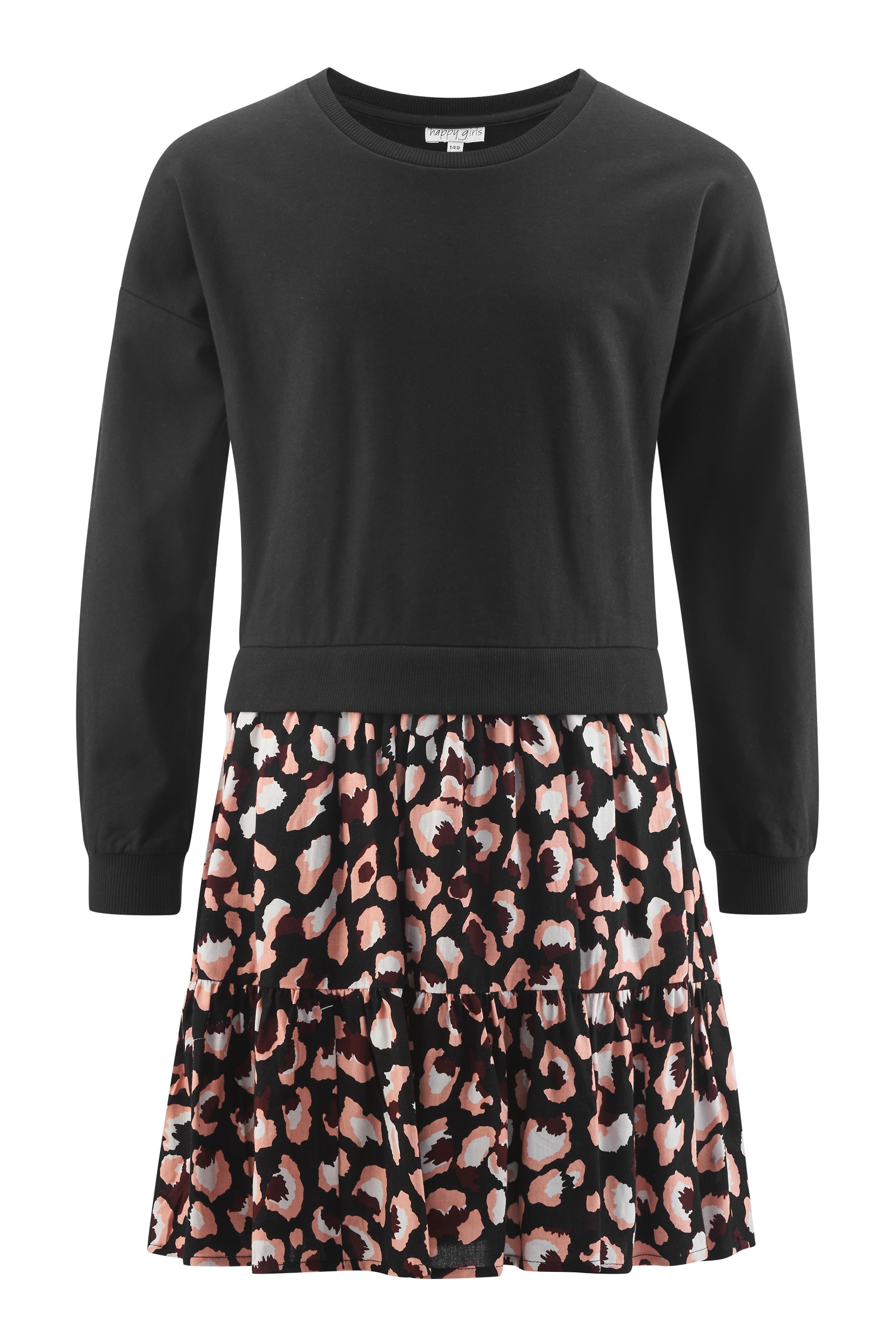 happy girls Φόρεμα σε μαύρο: μπροστά