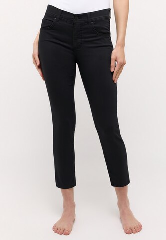 Angels Slimfit Jeans 'Ornella' in Zwart: voorkant