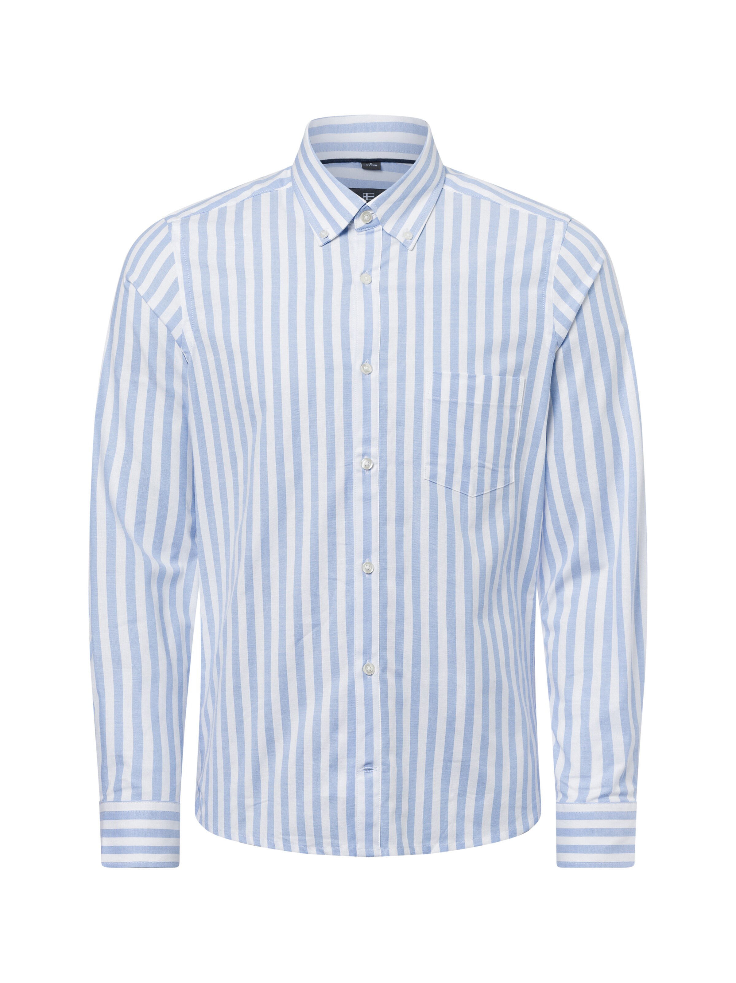 Nils Sundström Hemd in Blau: Vorderseite