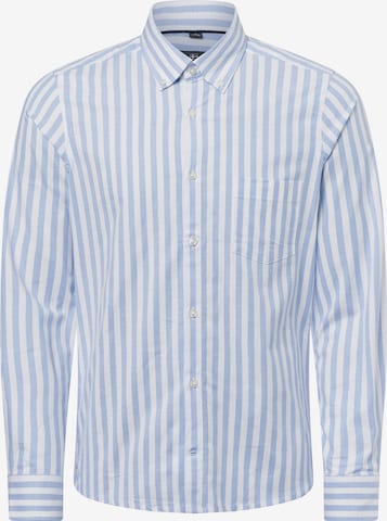 Nils Sundström Hemd in Blau: Vorderseite