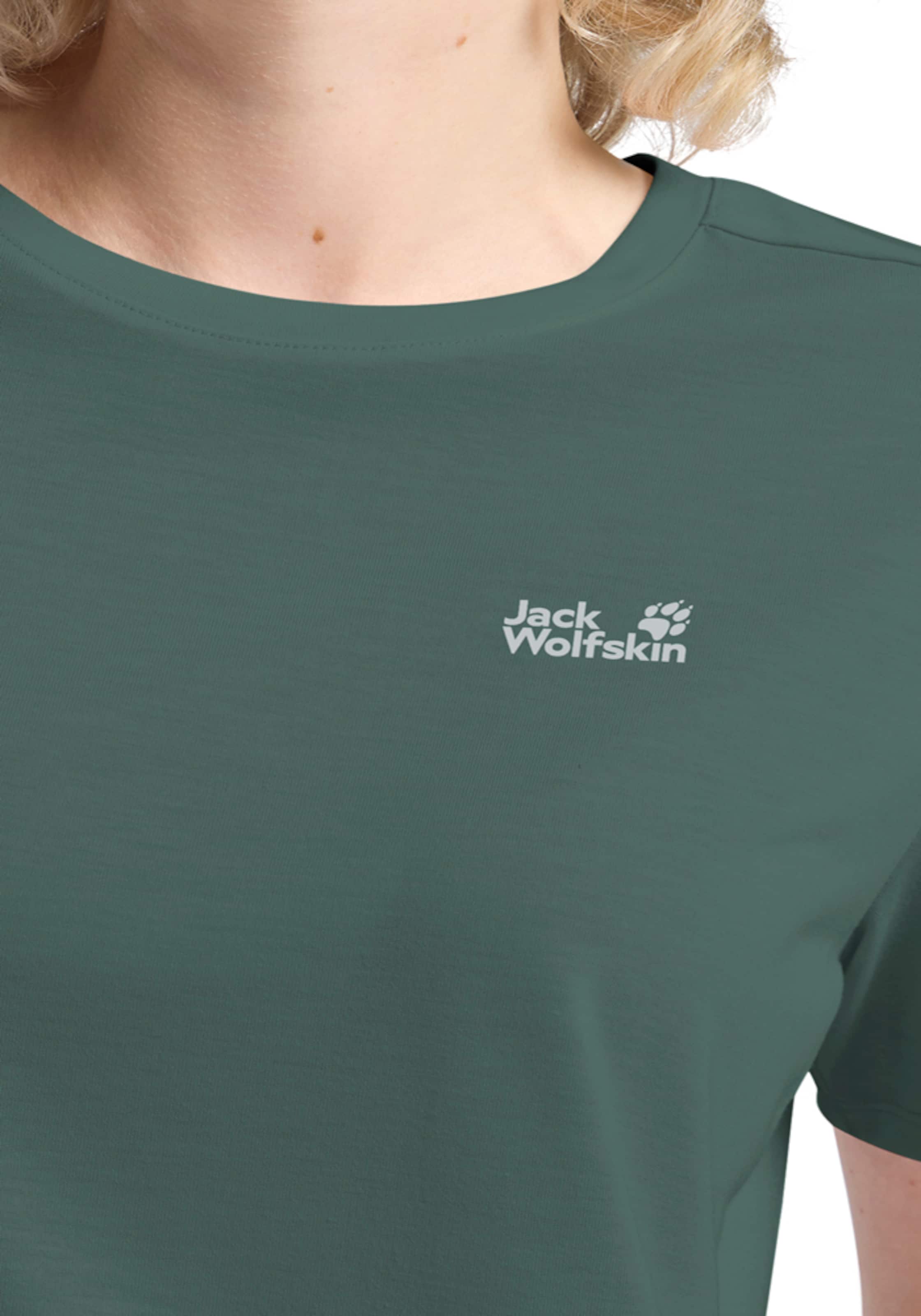 JACK WOLFSKIN Funktionsshirt in Grün