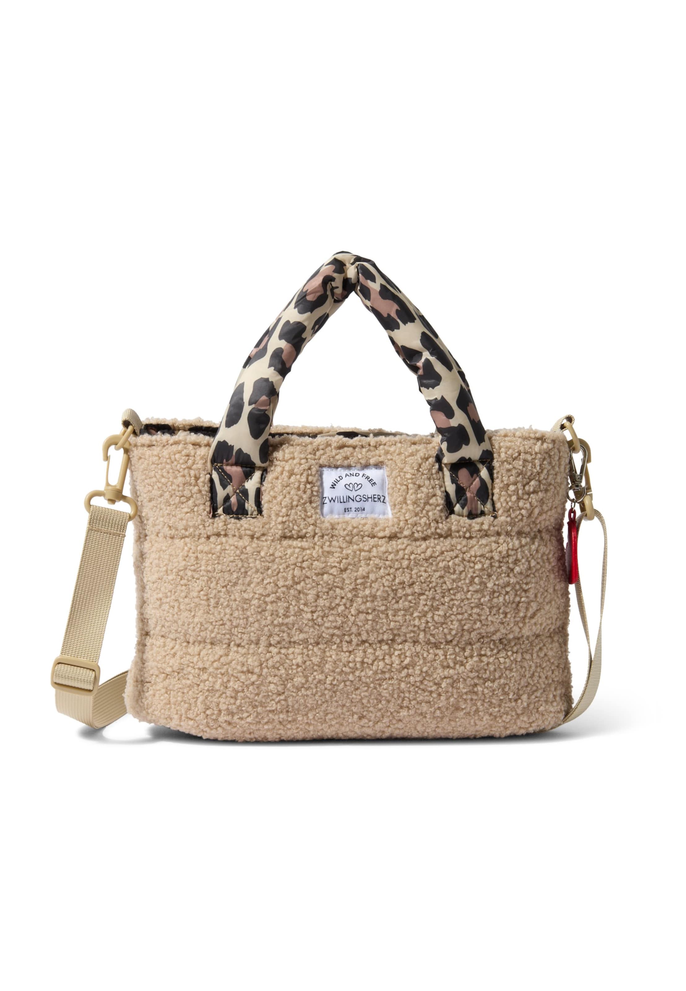 Sacs à main 'Classic' Zwillingsherz en beige : devant