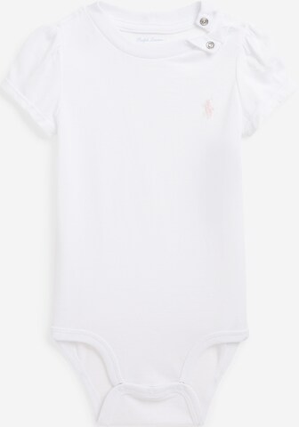 Polo Ralph Lauren Romper/Bodysuit in White: front