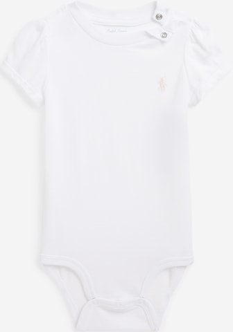 Barboteuse / body Polo Ralph Lauren en blanc : devant