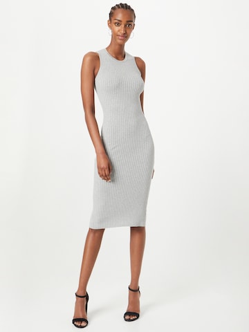 GUESS Knitted dress 'EVE' in Grey: front