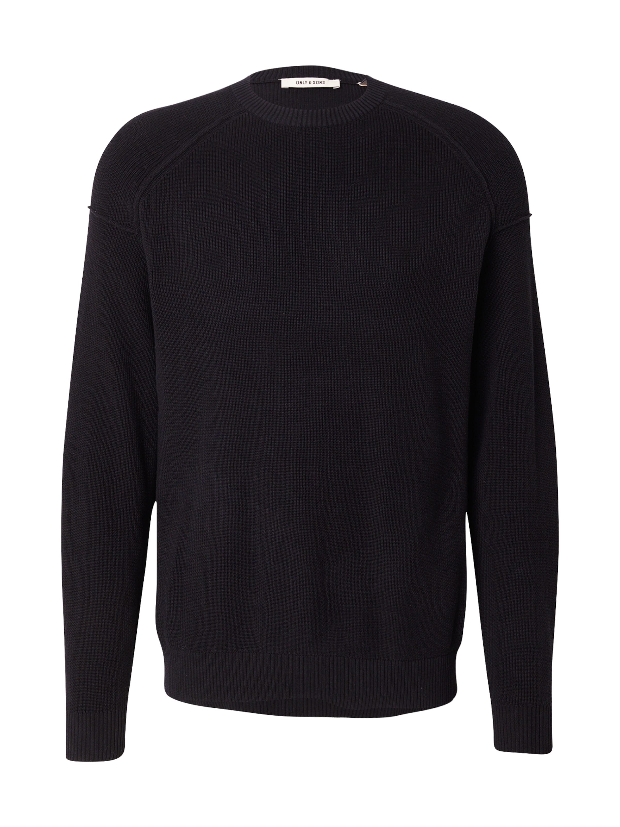 Only & Sons Pulóver 'ONSJACK' - fekete: elől