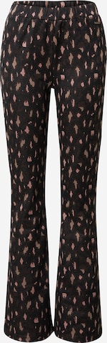 Colourful Rebel Flared Pants 'Jolie' in Brown: front