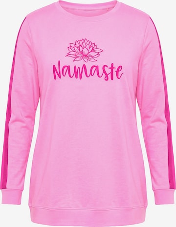 Angel of Style Sweatshirt in Roze: voorkant