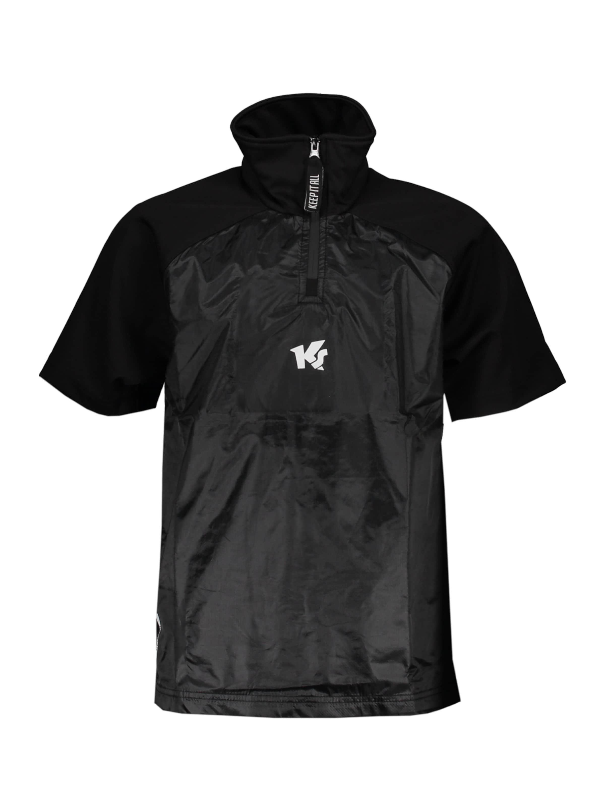 KEEPERsport Funktionsshirt in Schwarz: Vorderseite