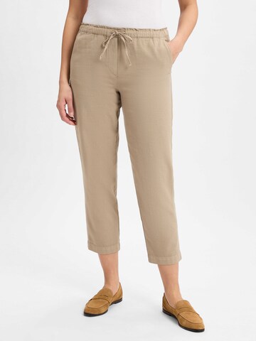 Tapered Pantaloni di Marc O'Polo in beige: frontale