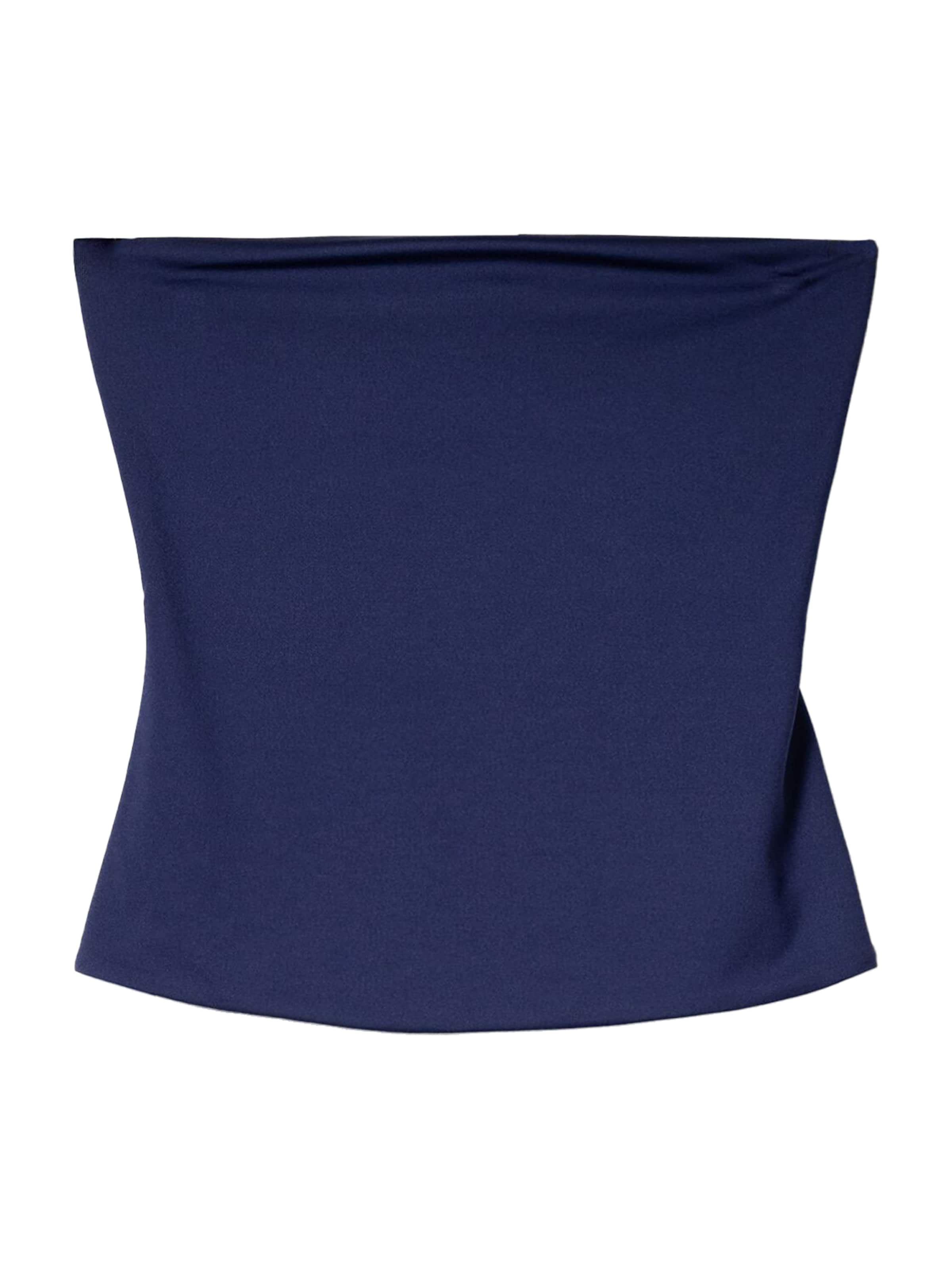 Bershka Top in Blue: front