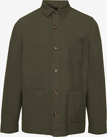 Coupe regular Veste mi-saison 'Sunter' Threadbare en vert : devant