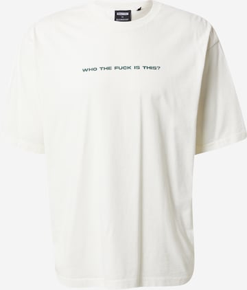 T-Shirt 'Luke' ABOUT YOU x Dardan en blanc : devant
