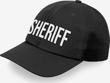 normani Cap in Black: front