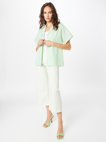 Wide Leg Jean Trendyol en vert