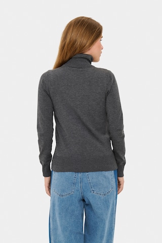 SAINT TROPEZ - Pullover 'MilaSZ' em cinzento