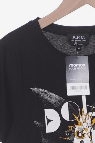 A.P.C. T-Shirt M in Schwarz
