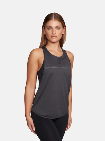 GOLD´S GYM APPAREL Sporttop in Zwart: voorkant