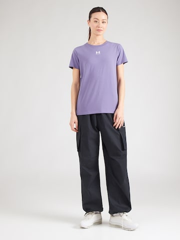 UNDER ARMOUR Toiminnallinen paita 'Rival Core' värissä lila