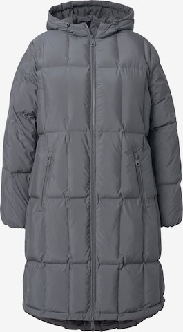 Ulla Popken Winter coat in Grey: front