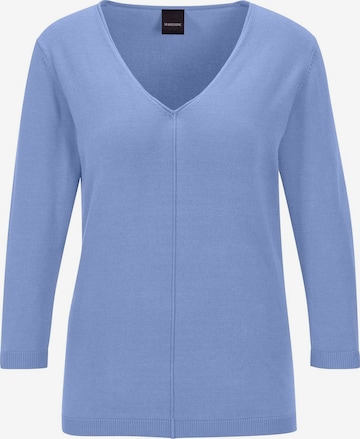 Pull-over MADELEINE en bleu : devant