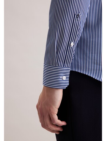 Coupe regular Chemise business SEIDENSTICKER en bleu